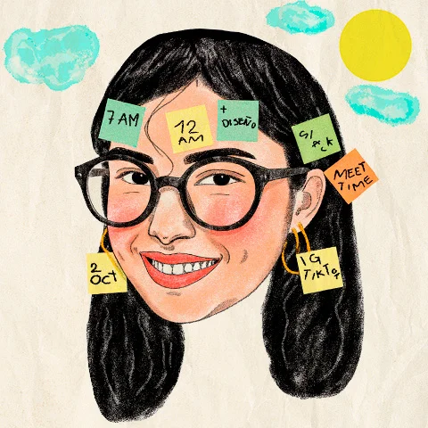 Post-it fan